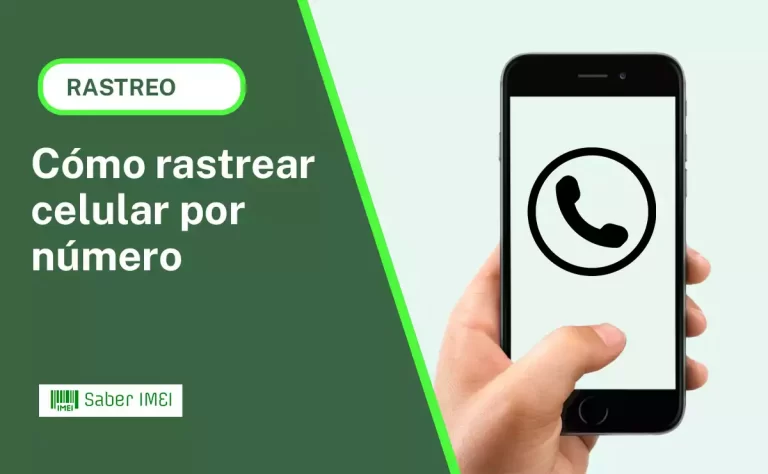 cómo rastrear con número de celular